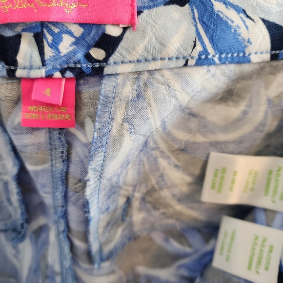 Lilly pulitzer sz 4 pants - Picture 2 of 7